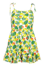Load image into Gallery viewer, Tie Shoulder Flippy Playsuit
