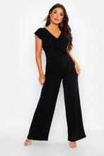 Load image into Gallery viewer, Ruffle Wrap Jumpsuit
