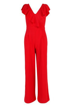 Load image into Gallery viewer, Ruffle Wrap Jumpsuit
