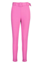 Load image into Gallery viewer, High Waist Belted Skinny Stretch Pants
