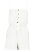 Load image into Gallery viewer, Button Front Linen Look Playsuit
