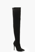 Load image into Gallery viewer, Stiletto Pointed Toe Over The Knee Boots
