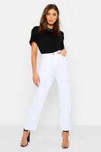 Load image into Gallery viewer, High Rise Straight Leg Jeans
