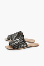 Load image into Gallery viewer, Woven Leather Sliders
