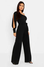 Load image into Gallery viewer, Split Sleeve Jumpsuit
