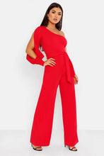 Load image into Gallery viewer, Split Sleeve Jumpsuit
