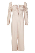 Load image into Gallery viewer, Corset Hook and Eye Culotte Jumpsuit
