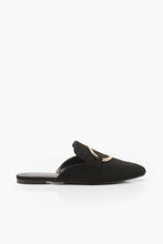Load image into Gallery viewer, Ring Detail Pointed Mule Flats

