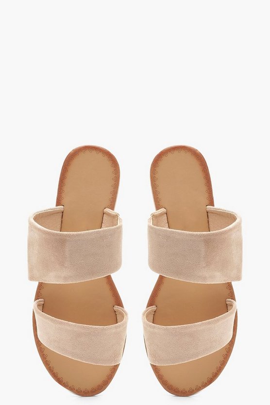 Wide Fit Asymmetric Sliders