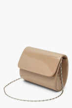 Load image into Gallery viewer, Mini Structured Patent Clutch Bag &amp; Chain
