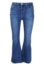 Load image into Gallery viewer, Mid Rise Cropped Kick Flare Jean
