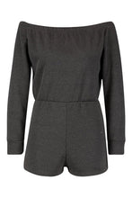 Load image into Gallery viewer, Bardot Long Sleeve Sweat Romper
