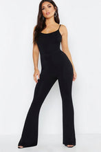 Load image into Gallery viewer, High Waist Basic Fit + Flare Pants
