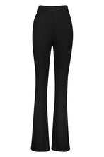Load image into Gallery viewer, High Waist Basic Fit + Flare Pants
