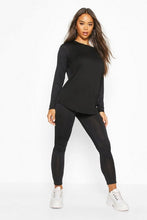 Load image into Gallery viewer, Soft Long Sleeve Lounge Set
