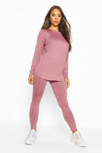 Load image into Gallery viewer, Soft Long Sleeve Lounge Set
