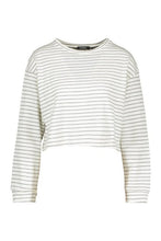 Load image into Gallery viewer, Oversized Soft Stripe Lounge Top
