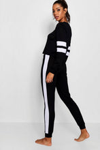 Load image into Gallery viewer, Stripe Detail Lounge Set
