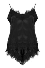 Load image into Gallery viewer, Eyelash Lace Trim Cami &amp; Short Set
