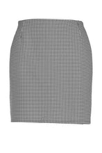 Load image into Gallery viewer, Plus Dogtooth A-Line Mini Skirt
