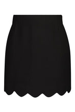 Load image into Gallery viewer, Plus Woven Scallop Mini Skirt
