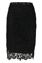 Load image into Gallery viewer, Plus Crochet Lace Midi Skirt
