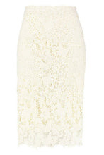 Load image into Gallery viewer, Plus Crochet Lace Midi Skirt
