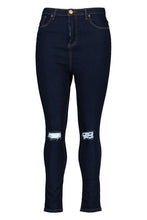 Load image into Gallery viewer, Plus Rip Knee Skinny Jean
