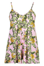 Load image into Gallery viewer, Plus Tropical Print Playsuit
