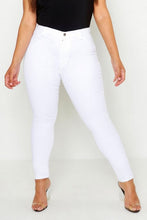 Load image into Gallery viewer, Plus Super High Waisted Stretch Skinny Jeans
