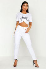 Load image into Gallery viewer, Petite High Rise Tube Jeans
