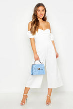 Load image into Gallery viewer, Petite Sweetheart Off The Shoulder Jumpsuit
