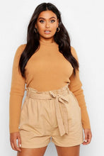 Load image into Gallery viewer, Plus Ribbed Turtle Neck Jumper
