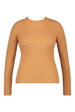 Load image into Gallery viewer, Plus Ribbed Turtle Neck Jumper
