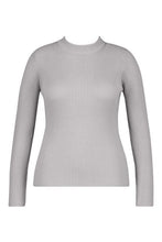 Load image into Gallery viewer, Plus Ribbed Turtle Neck Jumper
