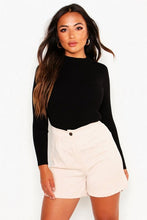 Load image into Gallery viewer, Petite Ribbed Turtle Neck Jumper
