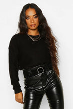 Load image into Gallery viewer, Petite Boxy Scoop Neck Jumper
