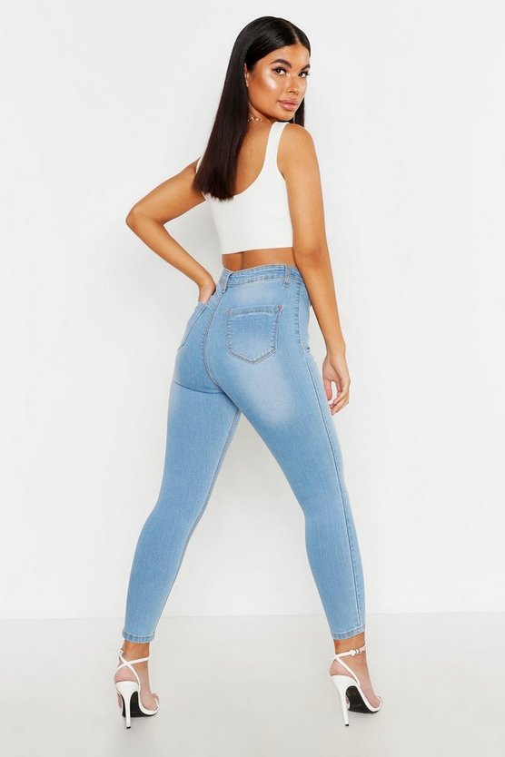 Petite 5 Pocket Skinny Jeans