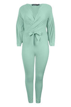 Load image into Gallery viewer, Petite Off The Shoulder Straight Leg Jumpsuit
