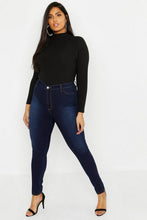 Load image into Gallery viewer, Plus Super High Waisted Power Stretch Jeans

