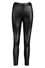 Load image into Gallery viewer, Petite High Waist Basic Wet Look Legging
