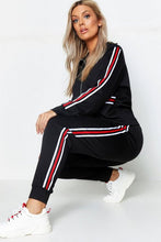 Load image into Gallery viewer, Plus Stripe Sweat &amp; Jogger Lounge Set
