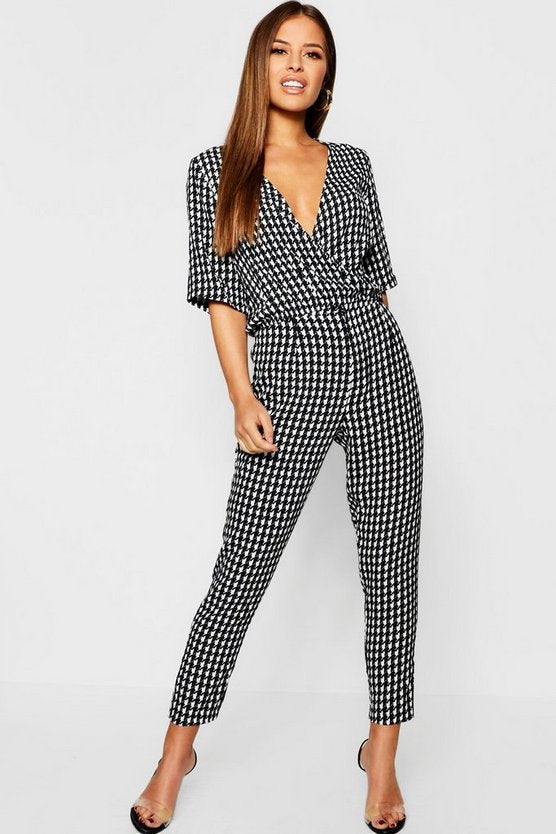 Petite Dogtooth Pants