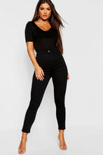 Load image into Gallery viewer, Petite Super High Waisted Stretch Skinny Jeans

