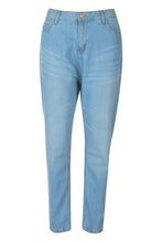 Load image into Gallery viewer, Plus Fabienne High Rise Mom Jeans
