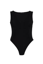 Load image into Gallery viewer, Plus Plunge Neck Double Layer Bodysuit
