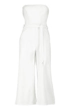 Load image into Gallery viewer, Petite Bandeau Tie Waist Jumpsuit
