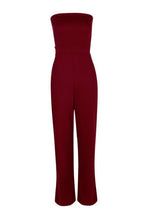 Load image into Gallery viewer, Petite Bandeau Wide Leg Jumpsuit
