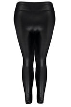 Load image into Gallery viewer, Plus High Waist Wet Look Legging
