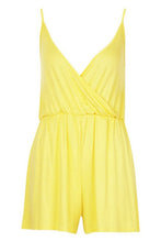 Load image into Gallery viewer, Tall Belted Wrap Jersey Playsuit

